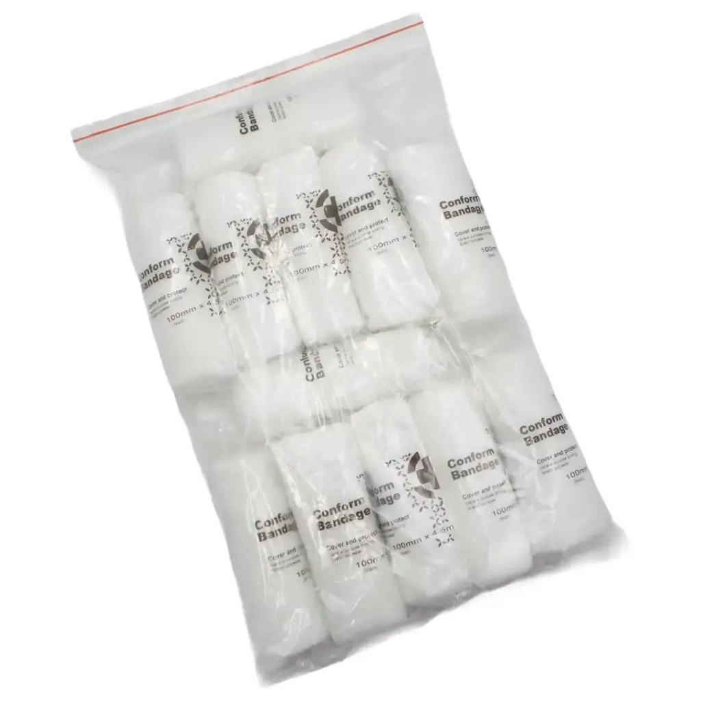 100mm Conforming Bandage – Flexible First Aid Dressing for Wound Care, Support & Secure Wrapping