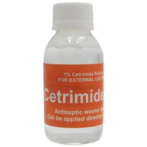 Cetrimide Antiseptic Wound Cleaner – 100ml Bottle