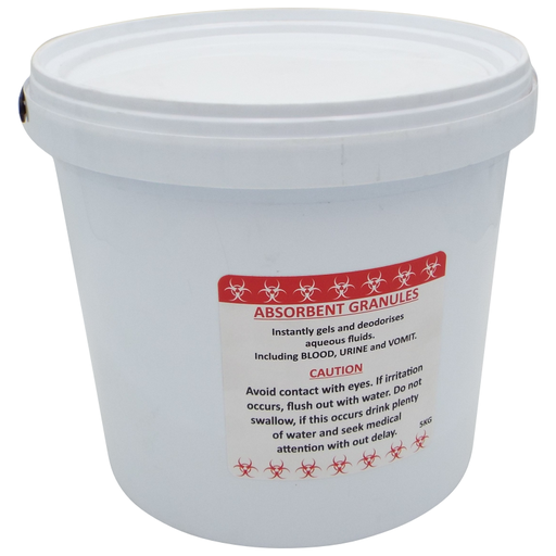 Absorbent Granules – 5kg Bulk Bucket