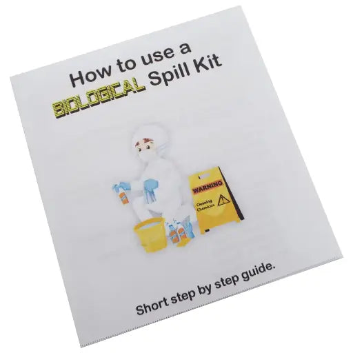 Biological Spill Kit Booklet – Blood Spill Response Guide