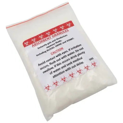 Absorbent Granules – 50g Sachet